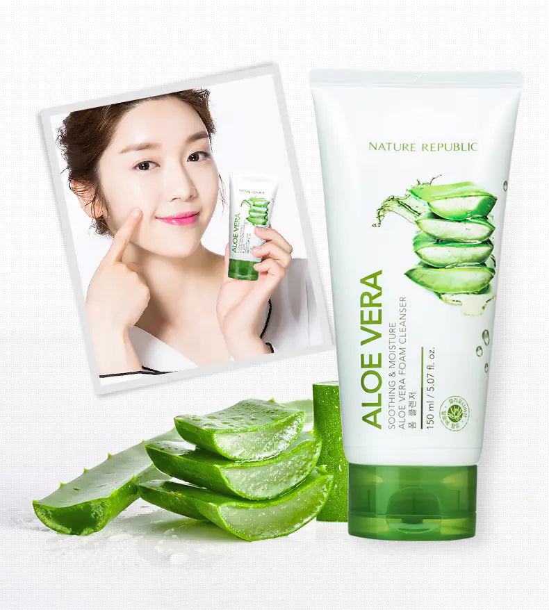 Hydrating Aloe Essence Facial Cleanser