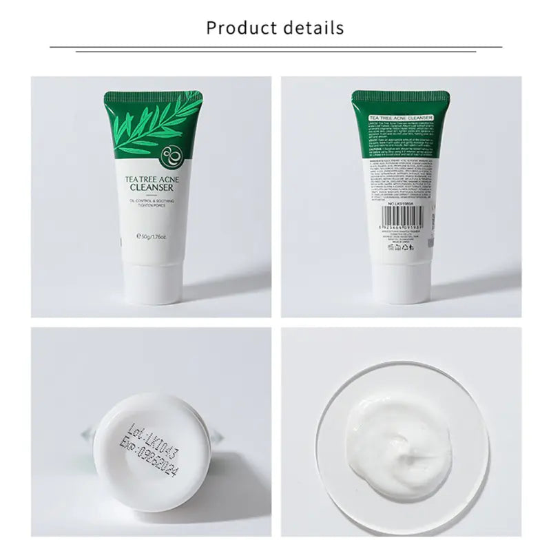 Tea Tree Purifying Face Wash 50g - Hydrating Cleanse