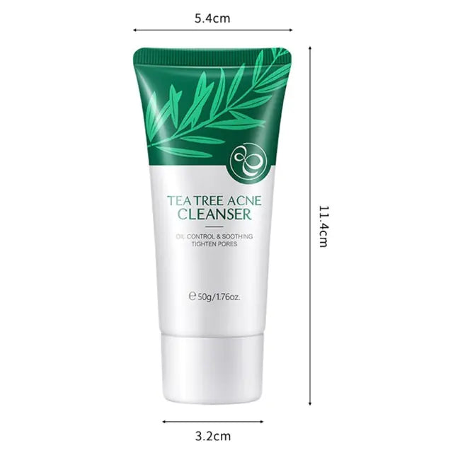 Tea Tree Purifying Face Wash 50g - Hydrating Cleanse