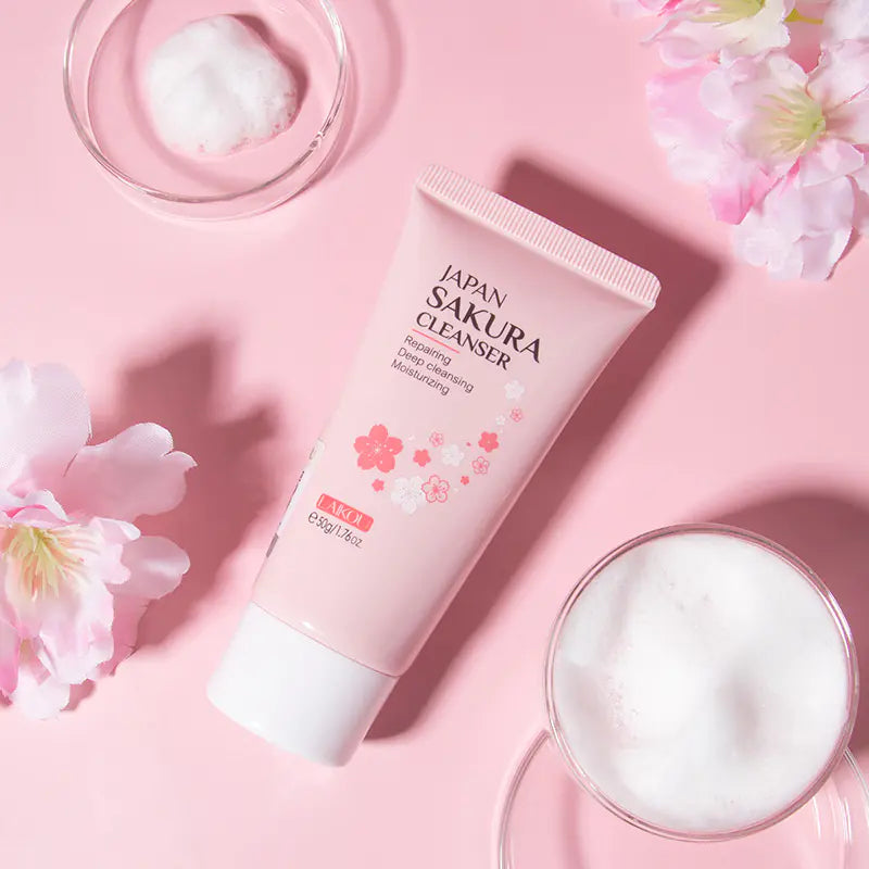 Sakura Bloom 50g Moisturizing Facial Cleanser