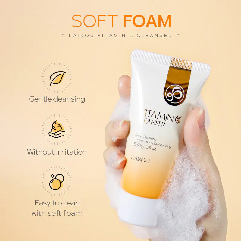 Vitamin C Deep Cleansing Foam for Skin Care