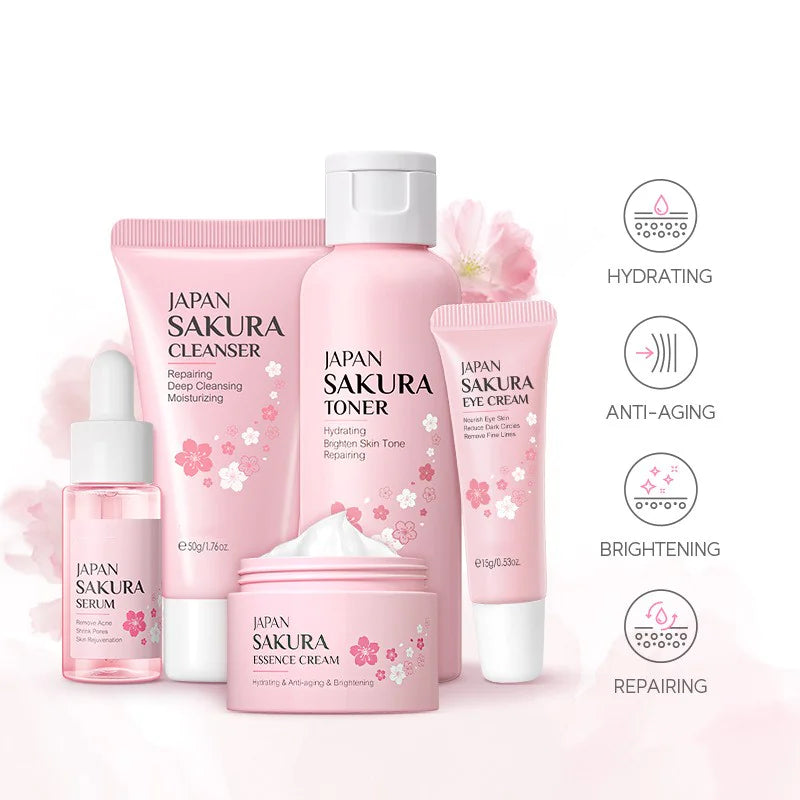 Hydrating Sakura Face Cream Set