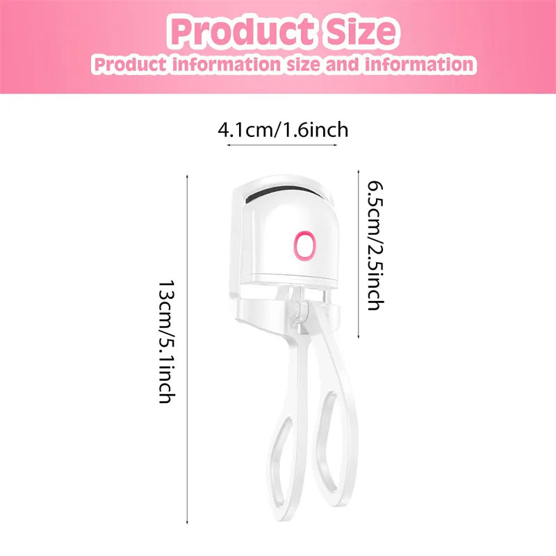 Rechargeable Travel Eyelash Curler