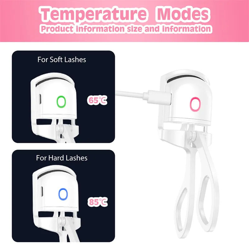 Rechargeable Travel Eyelash Curler