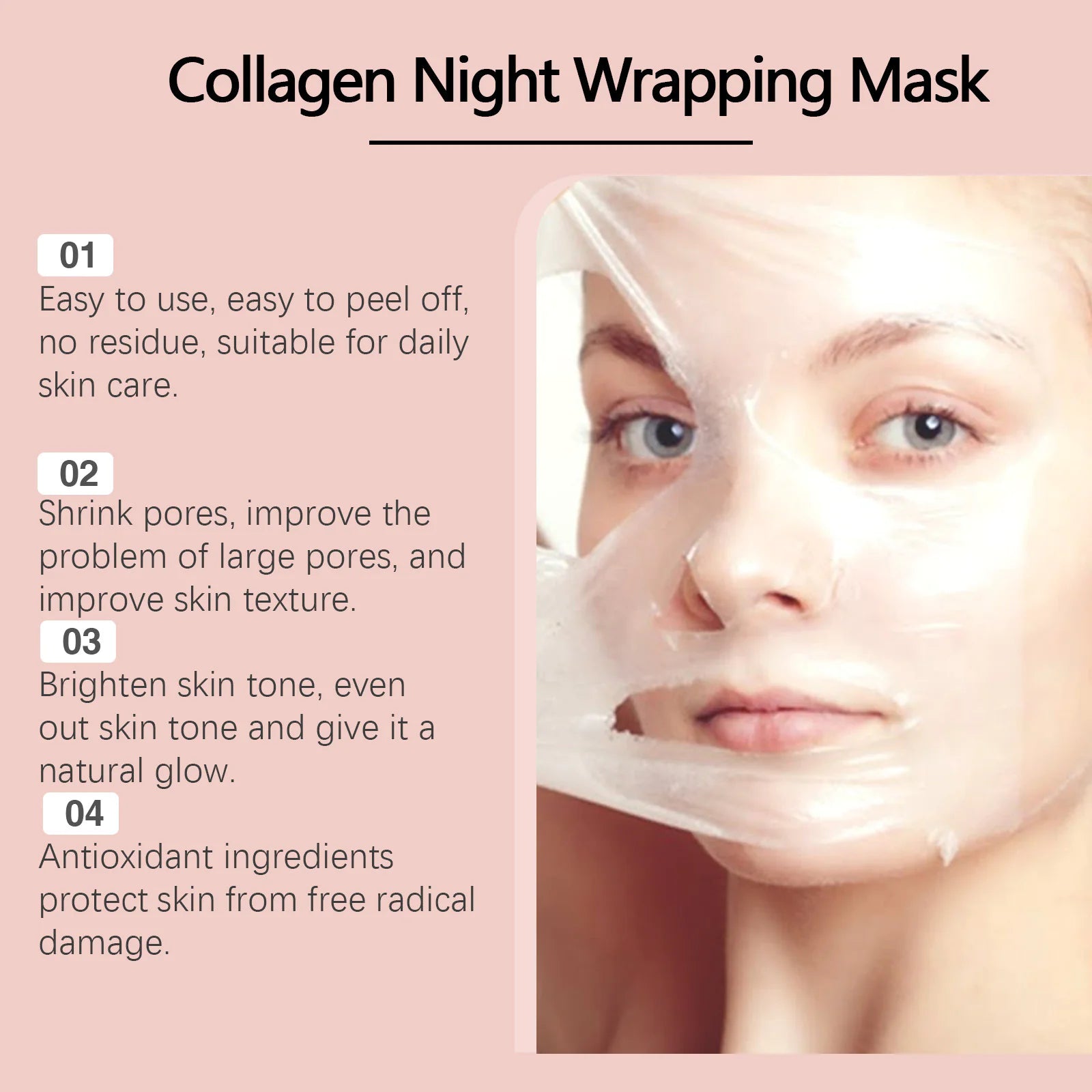 Collagen Peel-Off Mask for Hydrating Cleanse