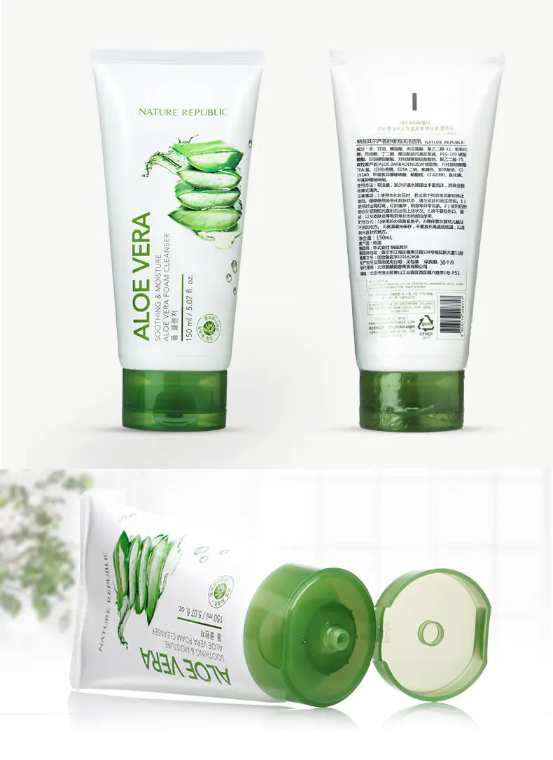 Hydrating Aloe Essence Facial Cleanser